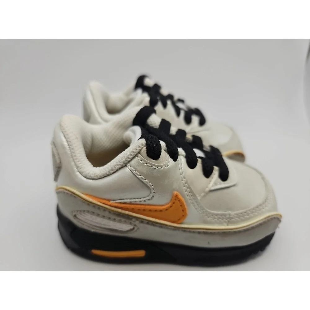 Nike Little Max 90 2007 (TD) Baby Toddlers Black 317053-171 SIZE 3.5 NEW